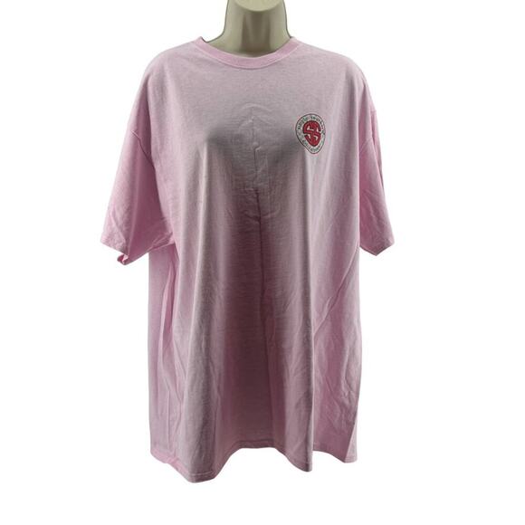 Simply Southern Preppy Teach Love Inspire Teacher Shirt Pink Womens Size XL - Picture 2 of 6